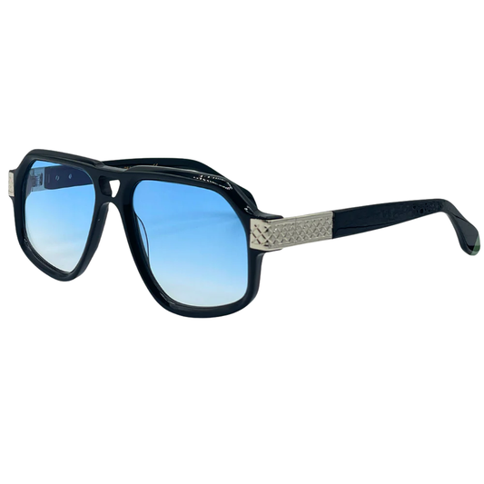 MARJO ZEUS premium sunglasses - side view showing distinctive temple design
