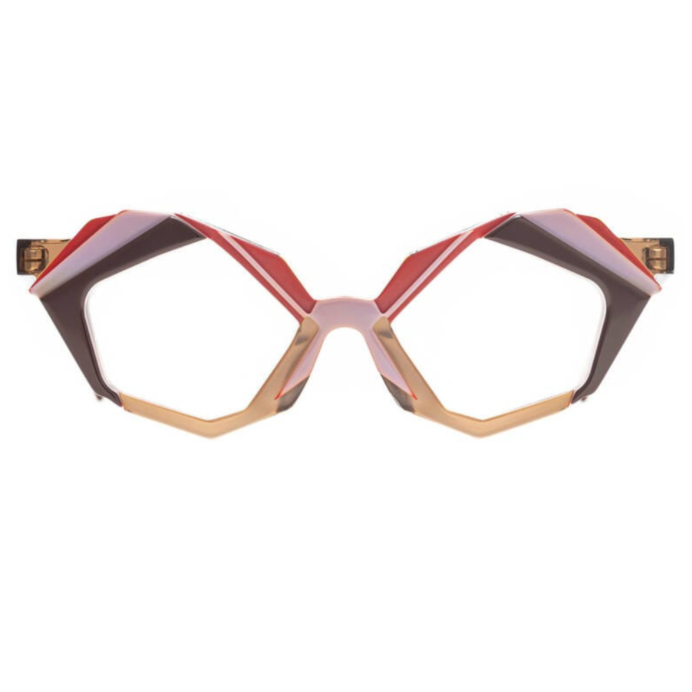 TOFFOLI Limited Edition Premium Eyeglasses - Italian Designer Optical Frames Front View
