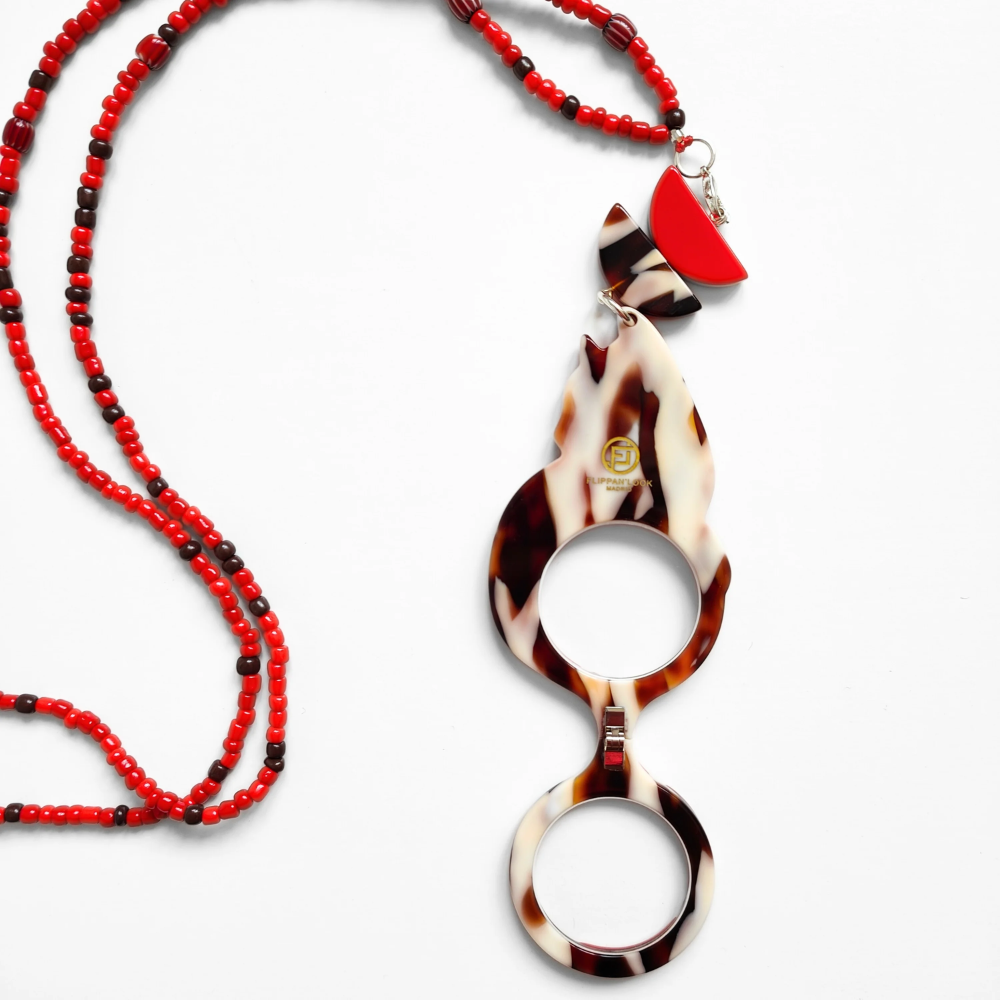 FLIPPAN'LOOK 15 Year Anniversary Pop Art Reading Glasses - Gato Catalino Limited Edition
