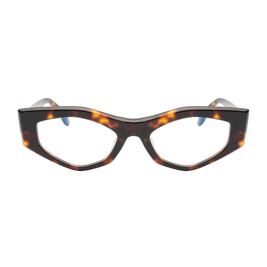 MARC ELLIS Lorena tortoiseshell acetate eyeglasses front view
