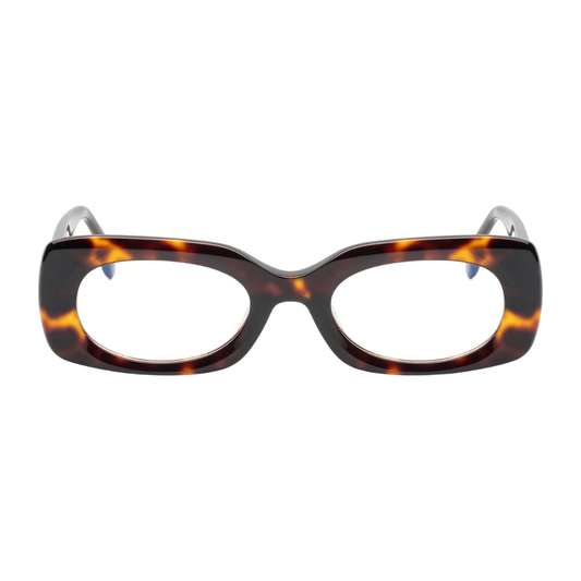 MARC ELLIS Mara tortoiseshell acetate eyeglasses front view
