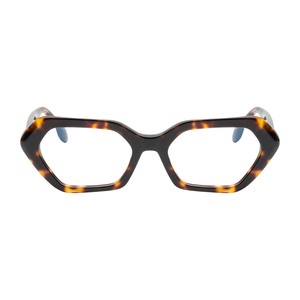 MARC ELLIS Morena tortoiseshell acetate eyeglasses front view
