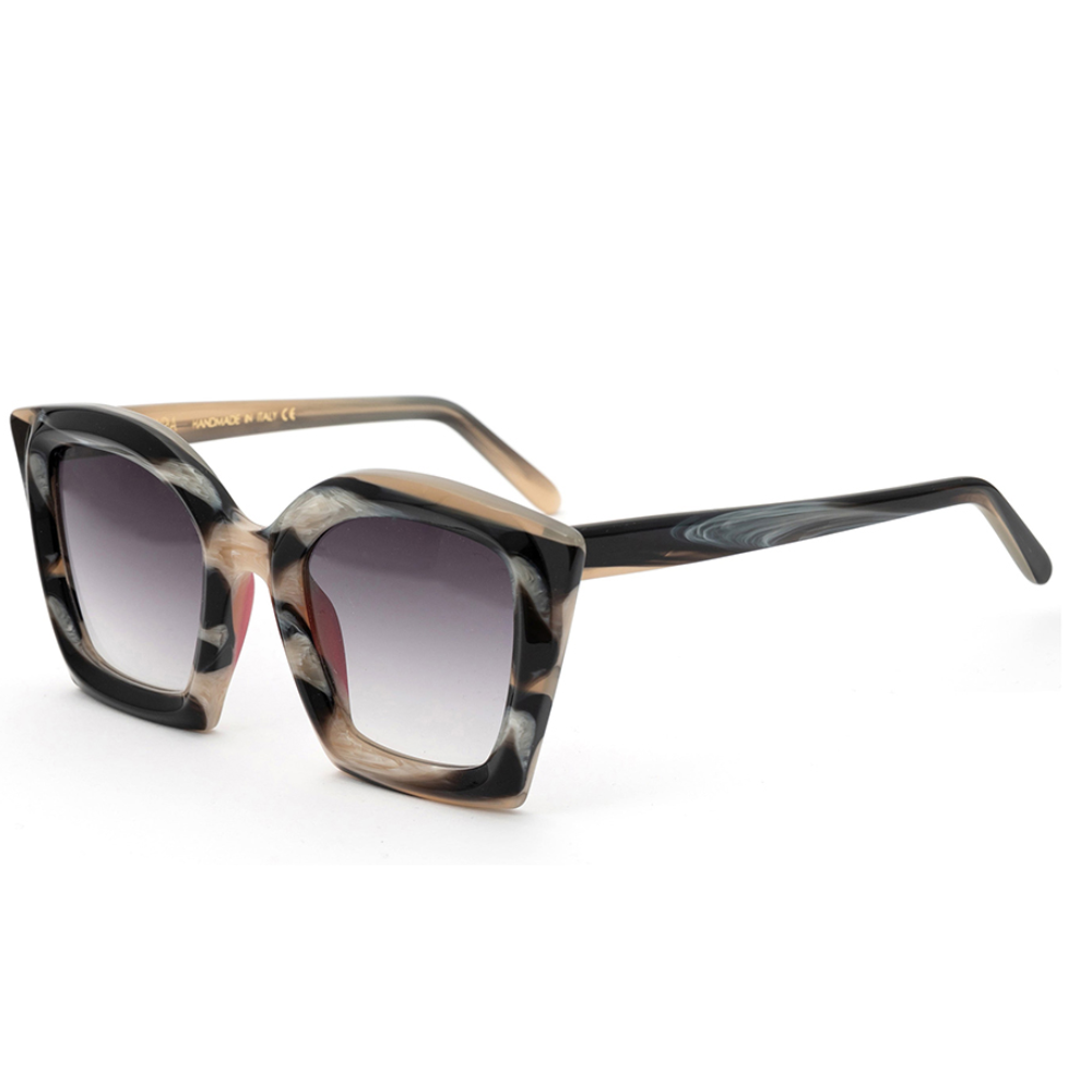 BAYRIA Rubi sunglasses side profile showing temple design
