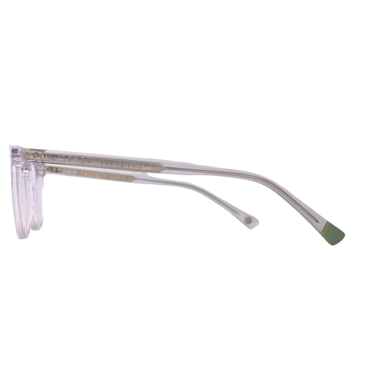 MARJO Flame C2 prescription glasses - side view showing square acetate design
