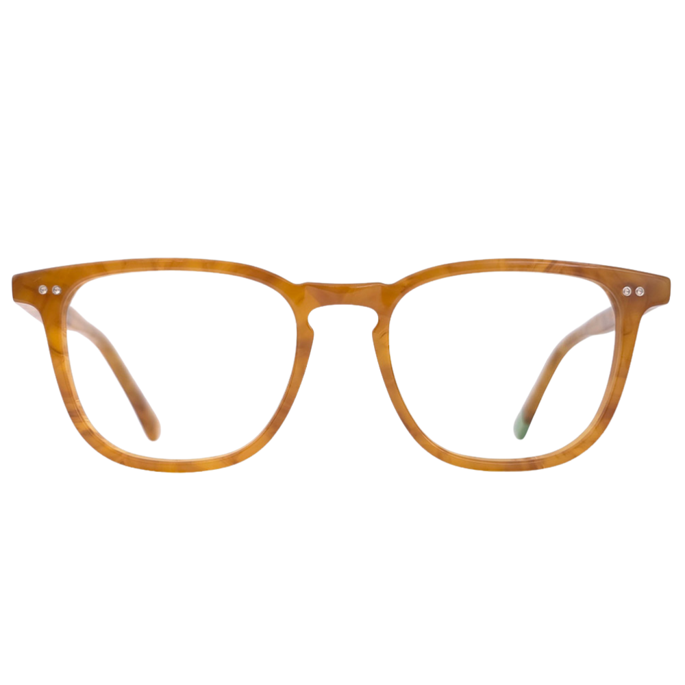MARJO Flame C7 eyeglasses - square acetate prescription frames with rounded edges
