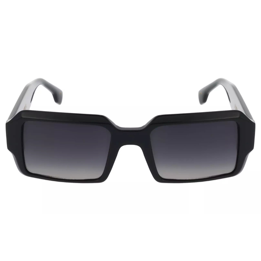 EKKIU KT22605A sunglasses - polarized gradient night lenses black frame
