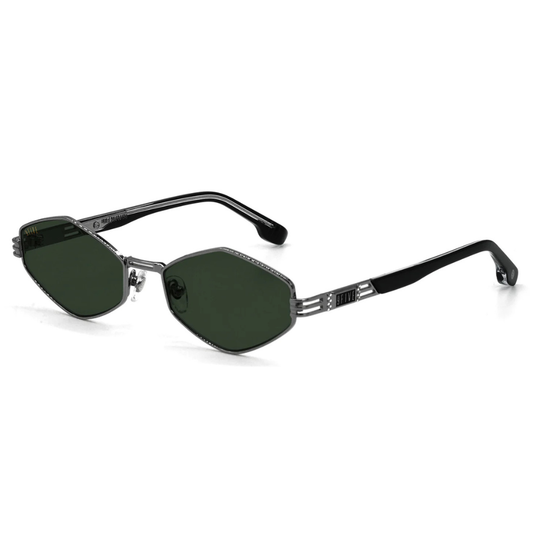 9FIVE-IRIS RHOMBUS GUN METAL DARK OLIVE LENS