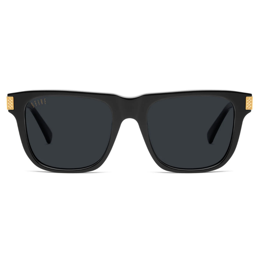 9FIVE-OCEAN BLACK & GOLD SUNGLASSES