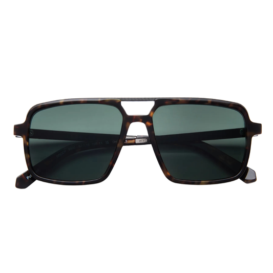 J.F. Rey Brody 9800 polarized sunglasses – front view, innovative Carbon Core acetate frame, ultra-lightweight French eyewear
