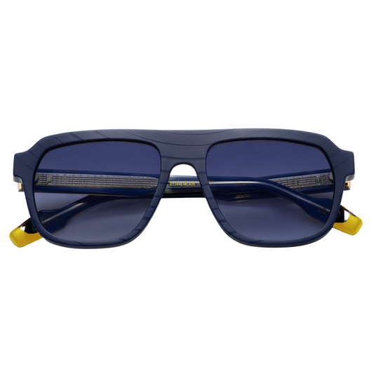 Woodys x Queen Bohemian C02 limited edition sunglasses with vinyl front – front view
