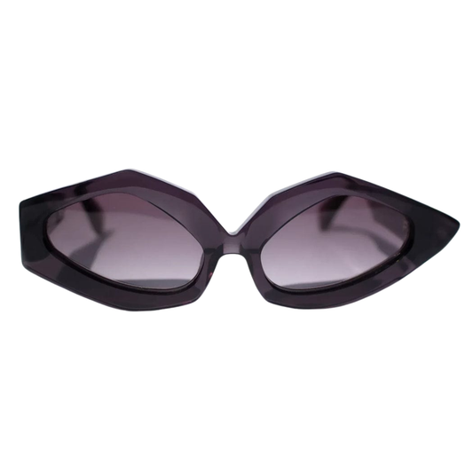 CLARISSA OLIVERIO MAGGIO C03 – Luxury acetate eyewear with crocodile leather temples, Made in Italy, Limited Edition
