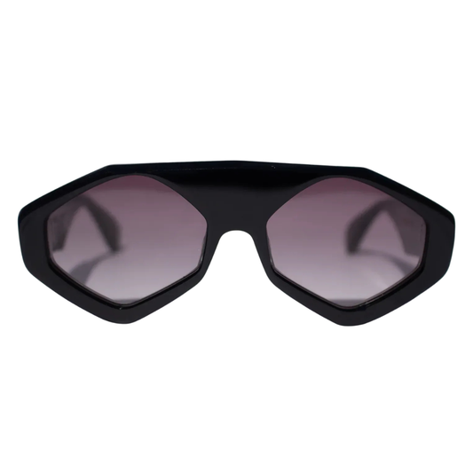 CLARISSA OLIVERIO MARZOCCO 3.0 – Limited edition luxury acetate eyewear with crocodile leather temples, Made in Italy
