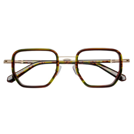 J.F.REY JF3157 acetate and stainless steel optical eyeglasses – front view