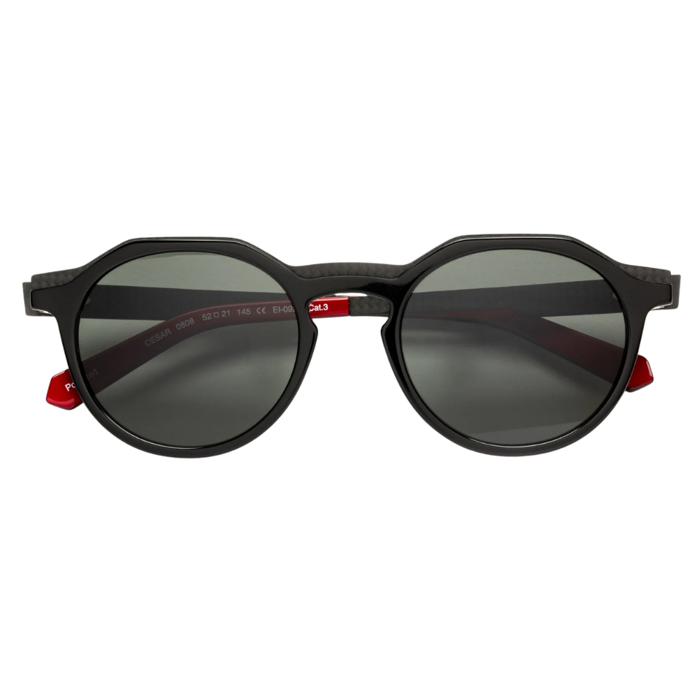 J.F.REY CESAR acetate and carbon fiber polarized sunglasses – front view
