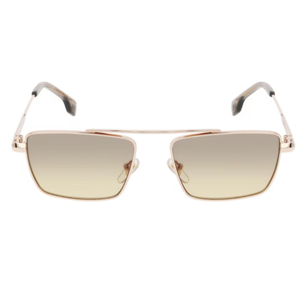 EKKIU KT12704 — Swiss premium metal sunglasses frame, minimalist design, front view
