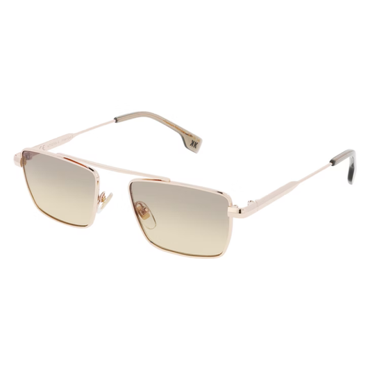 EKKIU KT12704 — Swiss premium metal sunglasses frame, minimalist design, side view
