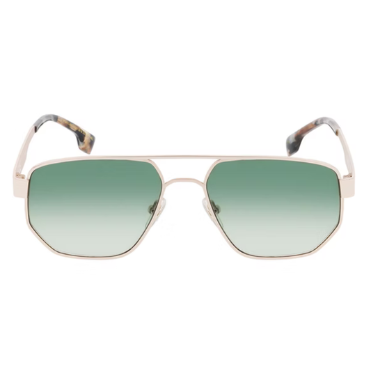 EKKIU KT12700 — Swiss premium metal optical frame, minimalist design, front view
