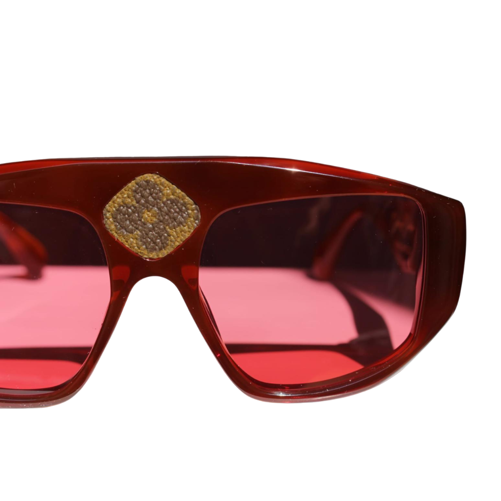 Clarissa Oliverio Michelangelo Louis Vuitton limited edition custom eyewear with original LV leather – Made in Italy
