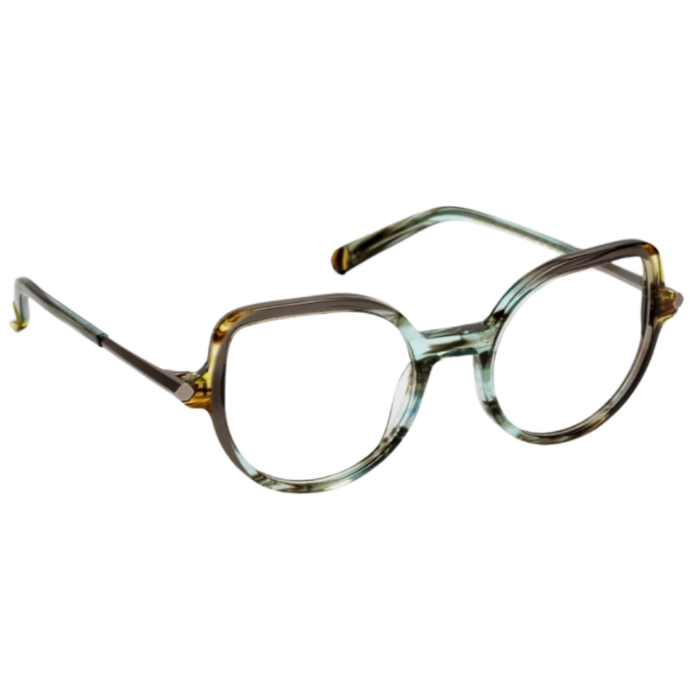 VOLTE FACE ULYSSE 2250 acetate and metal Parisian Chic optical eyeglasses – front view
