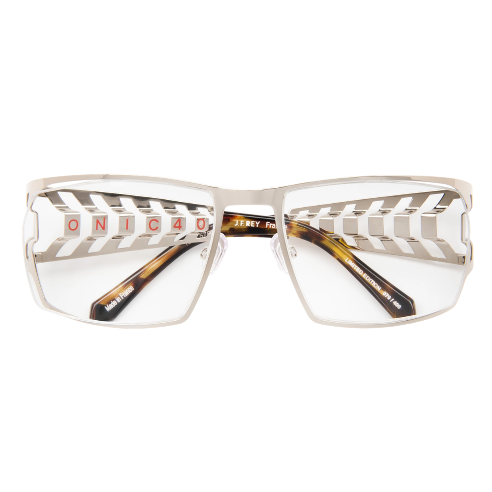 J.F.REY ICONIC40 C1313 – Limited edition 40th anniversary unisex eyewear, stainless steel frames inspired by the JF2207 Scorpion
