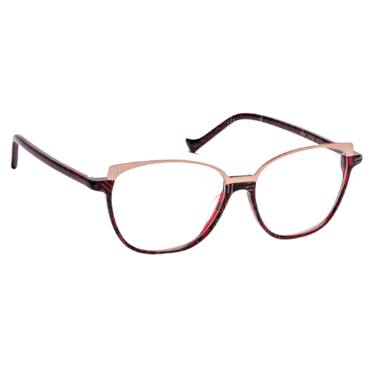 VOLTE FACE-MAY 3550 — Women's premium acetate and metal optical frame, Parisian Chic design by Volte Face
