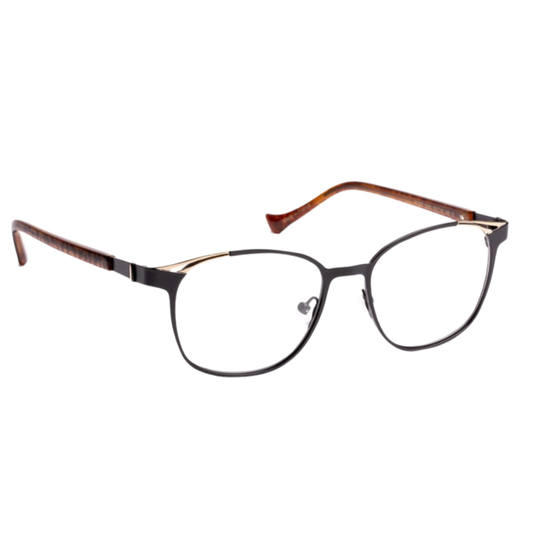 VOLTE FACE-MOSS 0080 — Women's premium acetate and metal optical frame, Parisian Chic design by Volte Face
