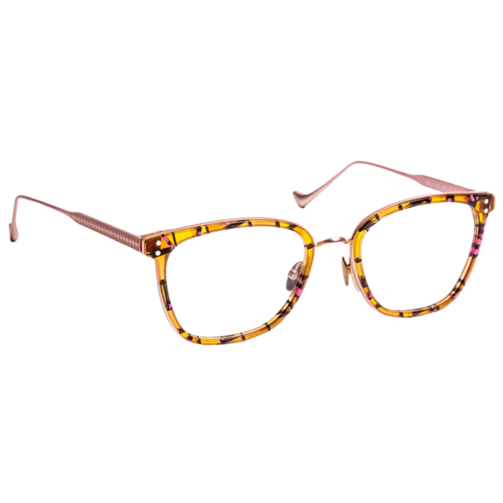 VOLTE FACE-NALA 6055 — Women's premium acetate and metal optical frame, Parisian Chic design by Volte Face
