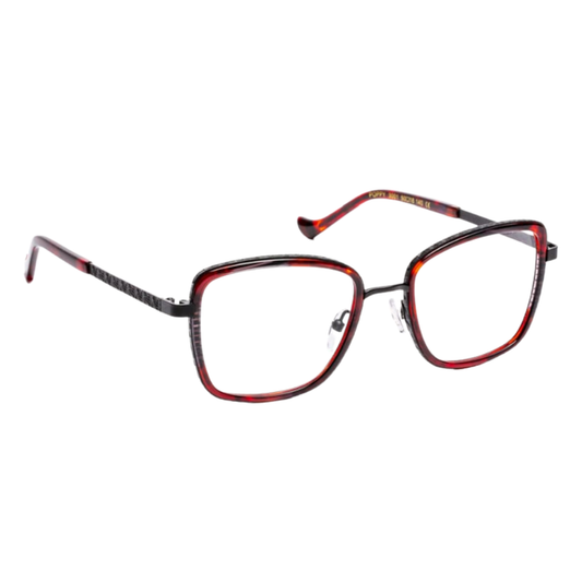 VOLTE FACE-POPPY 3001 — Women's premium acetate and metal optical frame, Parisian Chic design by Volte Face
