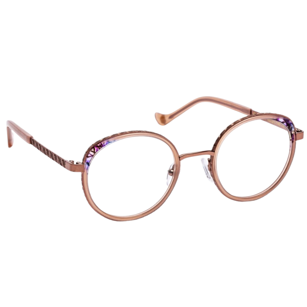VOLTE FACE-PAM 8020 — Women's premium acetate and metal optical frame, Parisian Chic design by Volte Face
