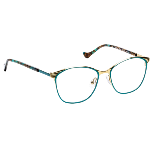 VOLTE FACE-PAOLO 2550 — Men's premium acetate and metal optical frame, Parisian Chic design by Volte Face
