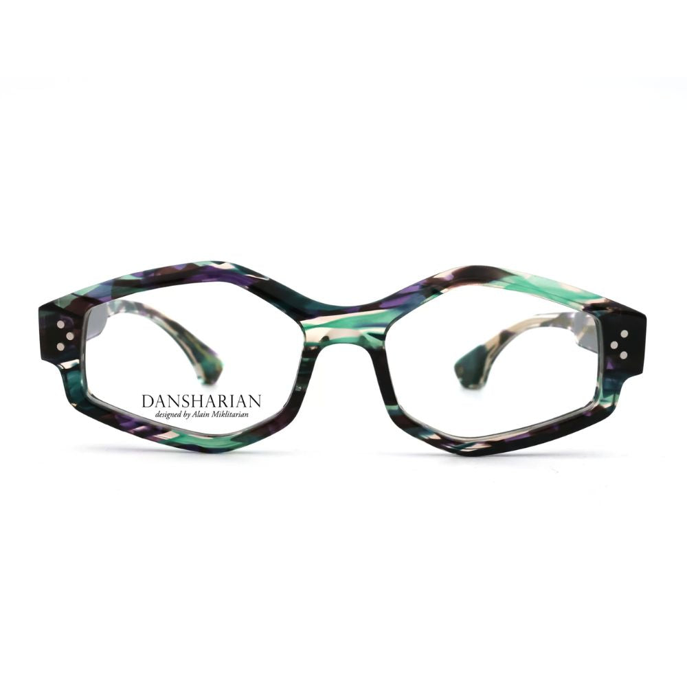 DANSHARIA ASKERAN Armenian Soul collection eyeglasses front view premium acetate 52mm calibre cultural heritage
