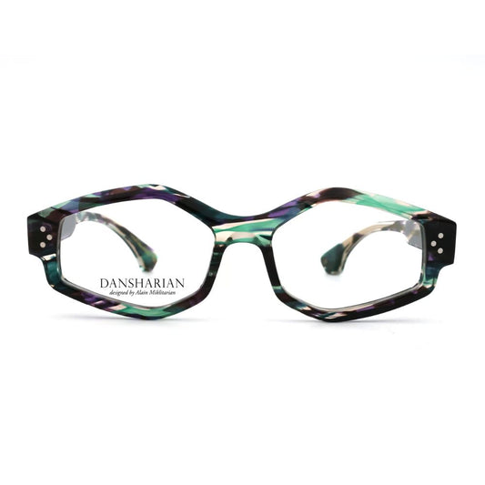 DANSHARIA ASKERAN Armenian Soul collection eyeglasses front view premium acetate 52mm calibre cultural heritage
