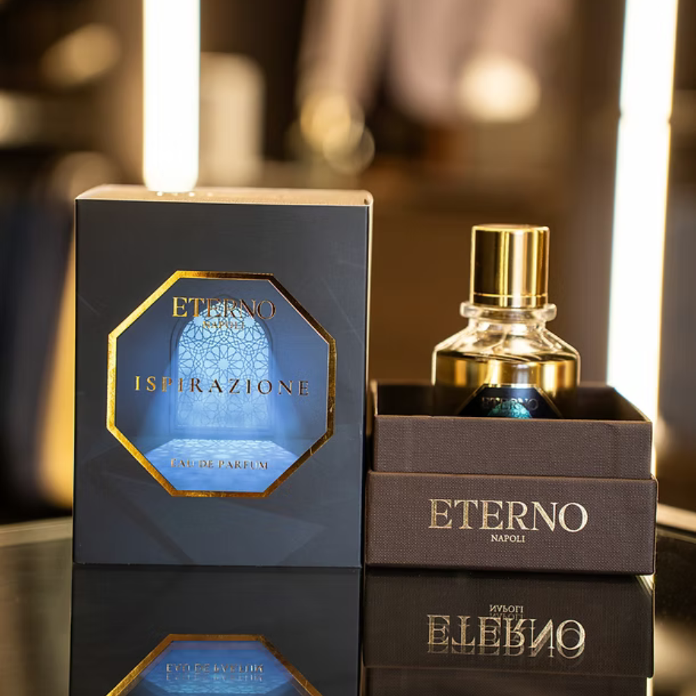 Eterno Napoli ISPIRAZIONE 100ml – elegant unisex perfume with sandalwood and amber
