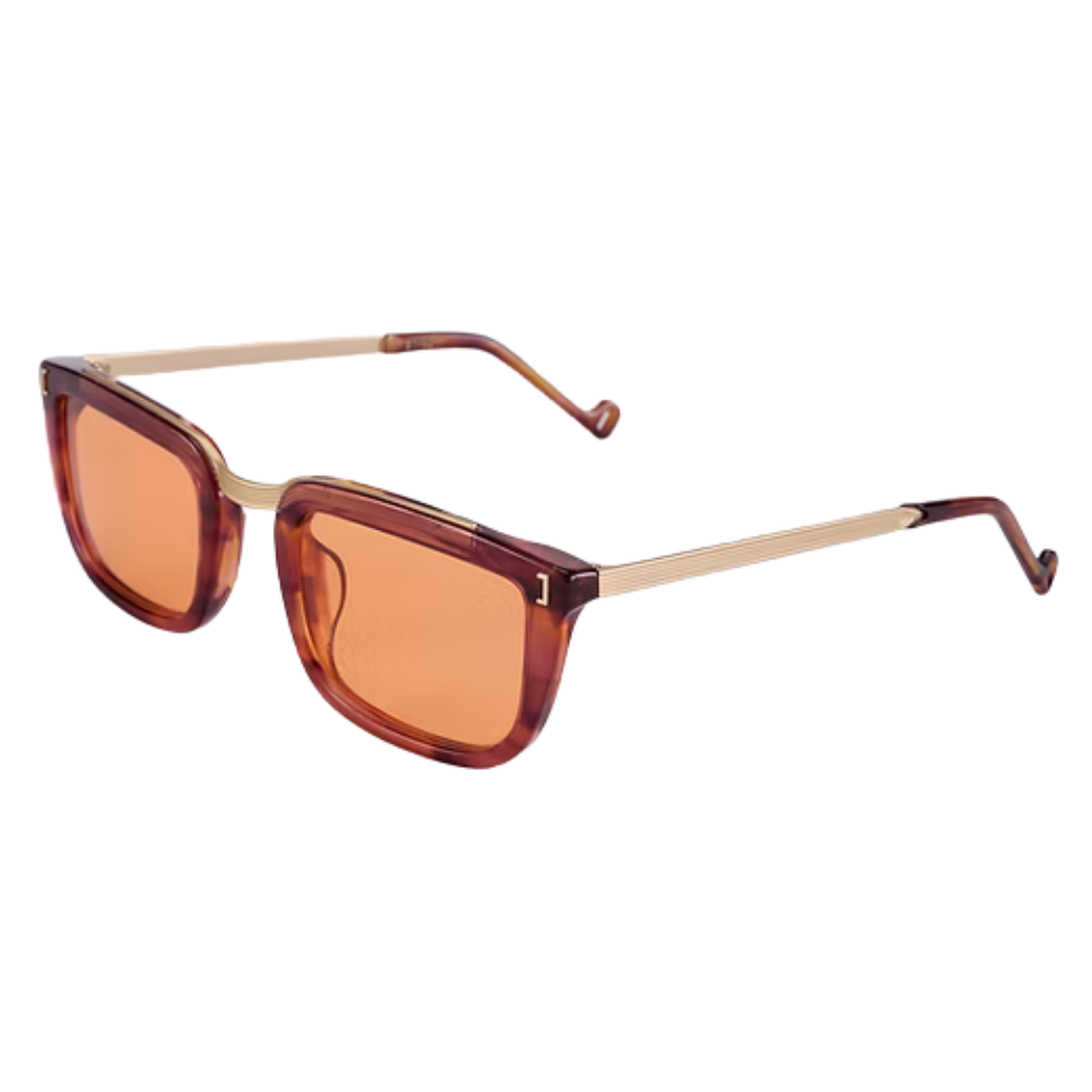 ETERNO NAPOLI Alberti Limited Edition – bio acetate optical frames in black/crystal gray, rectangular shape with adjustable metal bridge, handmade in Italy, limited edition of 25 pieces
