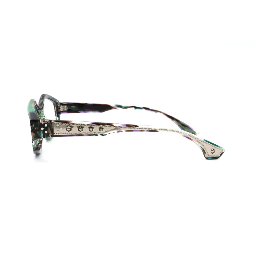 DANSHARIA ASKERAN eyewear detail close-up 17mm bridge premium construction Armenian identity
