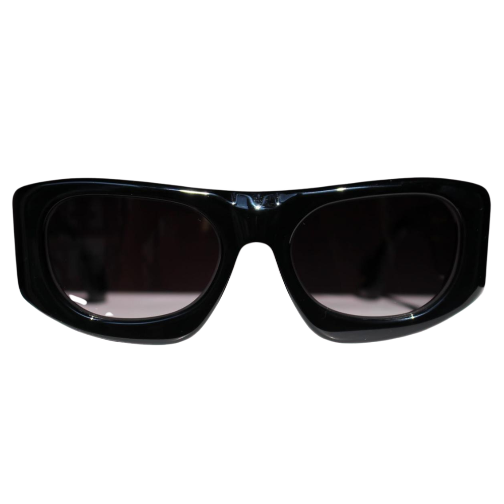 Clarissa Oliverio Ray Charles custom eyewear with original Louis Vuitton leather monogram – limited edition 50 pieces
